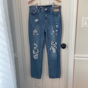 Women’s mom jeans, size 6, Aeropostale